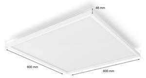 Philips - LED плафон Hue AURELLE с възможност за димиране LED/39W/230V 60x60 cm бял