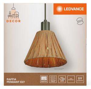 Ledvance - Пендел DECOR RAFFIA 1xE27/15W/230V