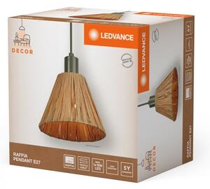 Ledvance - Пендел DECOR RAFFIA 1xE27/15W/230V