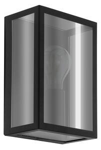 Eglo 33627 - Външно стенно осветително тяло ALAMONTE SMOKE 1xE27/60W/230V IP44 черно