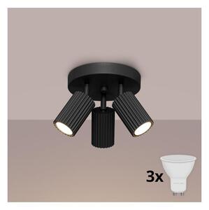 Brilagi - LED точково осветително тяло CRESTO 3xGU10/10W/230V черно