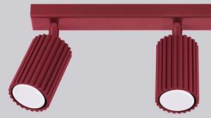 Brilagi - LED точково осветително тяло CRESTO 3xGU10/10W/230V бордо