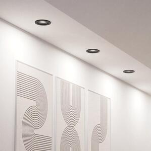 Eglo 902265 - Комплект от 3 вградени точкови LED осветителни тела BARRANCO LED/4,8W/230V, черни