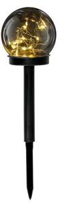 LED соларна лампа GLEAM LED/1,2V 3000K IP44 40 mAh опушена/черна