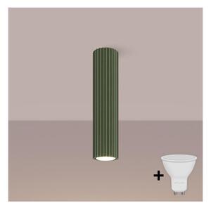 Brilagi - LED точково осветително тяло CRESTO 1xGU10/10W/230V 30 см зелено