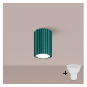 Brilagi - LED точково осветително тяло CRESTO 1xGU10/10W/230V 10 cm тюркоазено