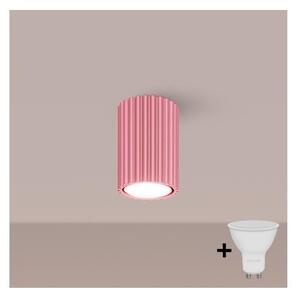 Brilagi - LED точково осветително тяло CRESTO 1xGU10/10W/230V 10 см розово