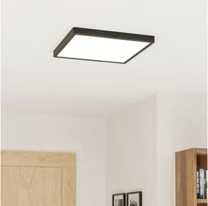 Eglo 901305-LED Плафон FUEVA LED/17,5W/230V 2700/4000/6500K 39x39cm черен