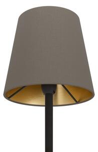 Eglo 901111 - Подова лампа FIORANA 1xE14/7,5W/230V черна/кафява