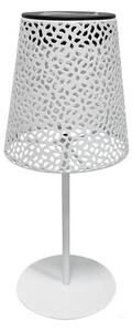 LED соларна настолна лампа LUVETRA LED/1xAA 4000K IP44 200 mAh бяла