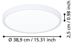 Eglo 901309-LED Плафон FUEVA LED/17W/230V 2700/4000/6500K Ø38,9 cm бял