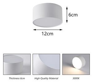 Brilagi - LED таванно осветително тяло за баня FORIS LED/14W/230V Ø 12 см бяло IP44