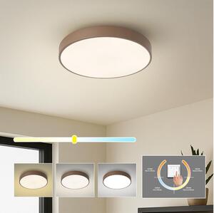 Brilagi - LED таванно осветително тяло POOL LED/36W/230V 3000/4000/6000K 30 cm кафяво