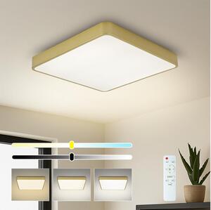 Brilagi-LED димируемо таванно осветително тяло POOL LED/36W/230V 3000-6000K 40x40 см златисто+ДУ