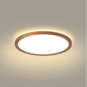 Brilagi - ултратънък LED плафон за баня, 12 W, 230 V, Ø 22,5 см, розово злато, IP54