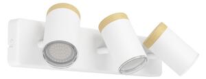 Eglo 300004 - Спот за баня CONSUMA 3xGU10/3W/230V IP44 бяло/бежово