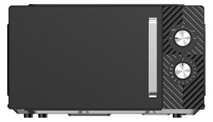 Микровълнова фурна Finlux FMO-2049ZZ, механично управление, 1150W, 20 л. обем, 5 степени на мощност, черна