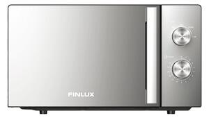 Микровълнова фурна Finlux FMO-2075GL, механично управление, 1150W, 20 л. обем, 5 степени на мощност, сребриста