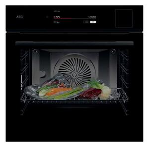 Фурна за вграждане AEG NBP9S831AB, клас A++, 70 л. обем, 3 нива на печене, сонда за месо, черна