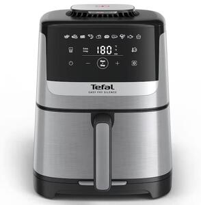 Фритюрник с горещ въздух Tefal EY552DE0, 5 л. вместимост, 10 програми, система Easy Clean & Store, 1670W
