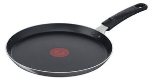 Тиган за палачинки Tefal Easy Plus B5691053, алуминий, титаниево незалепващо покритие, диаметър 25 cm, черен