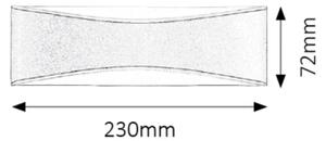 Rabalux 8795 - LED Екстериорна Стенна лампа BIRMINGHAM LED/10W/230V IP65