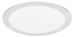 Solight WD242-S - LED панел 2 в 1, 18 W/230 V, 3000/4000/6000 K, Ø 22,5 см, IP54, сребрист