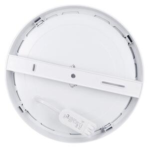 Solight WD244-S - LED панел 2 в 1 24W/230V 3000/4000/6000K Ø 30 cm IP54 сребрист