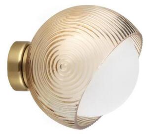 Ideal Lux - LED стенен аплик BLOOM 1xE27/42W/230V златист/димно бежово