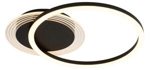 Searchlight 13650BK - Димируемо LED таванно осветително тяло CONTOUR LED/24W/230V 3000K