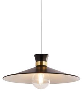 Searchlight 601891BK - Подвесен полилей BALHAM на кабел, 1x E27, 60W, 230V