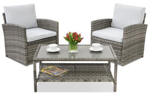 Градински мебели Monaco Terrace Garden Point сив