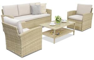 Градински мебели Monaco Coffee 5 Garden Point бежово