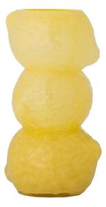 Жълта стъклена ваза (височина 27 cm) Limone – Bloomingville