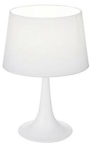 Ideal Lux - Настолна лампа LONDON 1xE27/60W/230V бяла