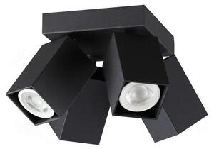 Ideal Lux - LED точково осветително тяло DYNAMITE 4xGU10/7W/230V CRI 90 черно