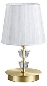 Ideal Lux - Кристална настолна лампа PEGASO 1xE14/28W/230V златна