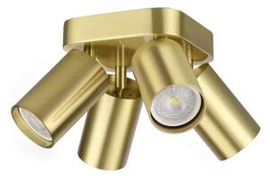 Ideal Lux - LED точково осветително тяло DYNAMITE 4xGU10/7W/230V CRI 90 месинг