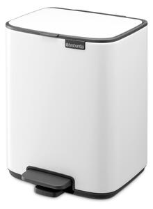Бяло стоманено кошче за боклук с педал 7 l Bo – Brabantia