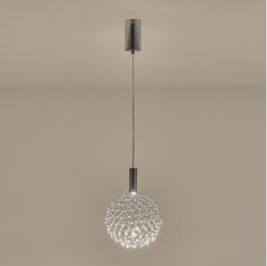 LED Пендел PERFORATO LED/6,3W/230V 3000K лъскав хром Ø 20 см