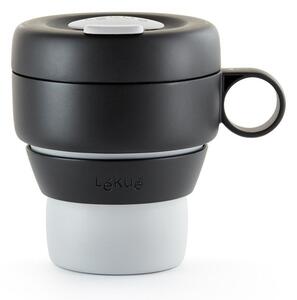 Черна термочаша 400 ml To Go – Lékué