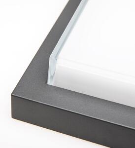 CMD LED стенна лампа 9150 без сензор, дължина 24 см, CCT, IP54, Черен, Баня, Алуминий, Модерен