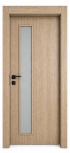 Интериорна врата с каса EUROSTILL TORINO с остъкление Advanced PW 78x205 cm Дъб Гладстоун