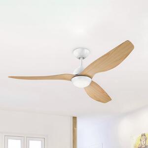 Westinghouse LED таванен вентилатор 7316140, DC, тих, 132 см, Затъмняване, Дърво, Дневна/трапезария, Пластмаса, Модерен