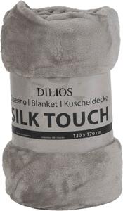 Одеяло DILIOS Silk Touch 130х170 см, сиво