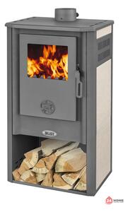 Печка на дърва Blist Atene S ceramic , Бежова 7-9kW