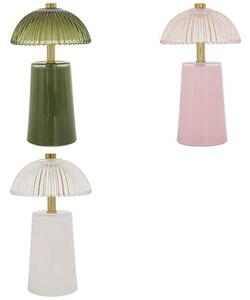 Настолна лампа atmosphera Olie, LED, Стъкло, 19 cm, Асорти