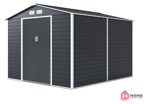 Градинска барака за инструменти SUNNY Montreal, тъмно сива 323х277x219 см, 8.8 m2