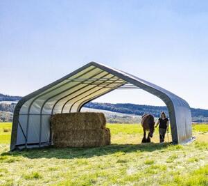 Навес ShelterLogic Run-In-Shed 49,6 м2, 680x730 cm