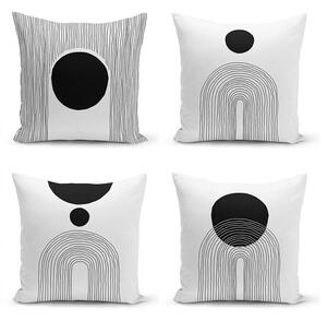Калъфки за възглавници в комплект 4 бр. 43x43 cm Simple Arch – Minimalist Cushion Covers